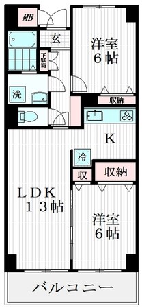 T′s garden東尾久の物件間取画像